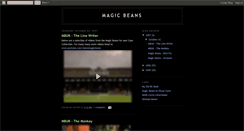 Desktop Screenshot of damnmagicbeans.blogspot.com
