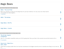 Tablet Screenshot of damnmagicbeans.blogspot.com