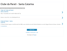 Tablet Screenshot of clubedaparati-santacatarina.blogspot.com