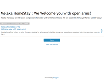 Tablet Screenshot of melakahomestay-cuticutimelaka.blogspot.com