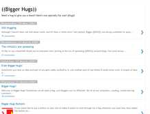 Tablet Screenshot of biggerhugs.blogspot.com