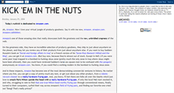 Desktop Screenshot of kickeminthenuts.blogspot.com