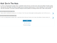 Tablet Screenshot of kickeminthenuts.blogspot.com