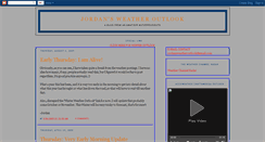 Desktop Screenshot of jordansweatheroutlook.blogspot.com