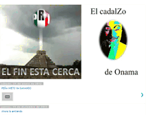 Tablet Screenshot of elcadalzo.blogspot.com