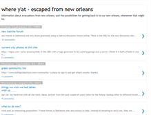 Tablet Screenshot of escapedneworleans.blogspot.com