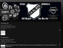 Tablet Screenshot of clubatleticoallboysdebsas.blogspot.com