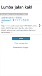 Mobile Screenshot of lumbajlnkaki.blogspot.com