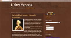 Desktop Screenshot of laltravenezia.blogspot.com