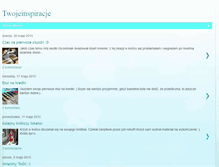 Tablet Screenshot of bizuteria-twojeinspiracje.blogspot.com