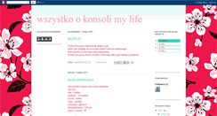 Desktop Screenshot of konsolamylife.blogspot.com