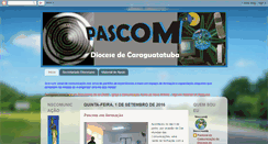Desktop Screenshot of pascomcaraguatatuba.blogspot.com