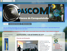 Tablet Screenshot of pascomcaraguatatuba.blogspot.com