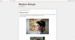 Desktop Screenshot of meghanbalogh.blogspot.com