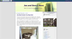 Desktop Screenshot of jenanddavesreno.blogspot.com
