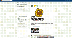 Desktop Screenshot of losverdesdesanbartolomedetirajana.blogspot.com