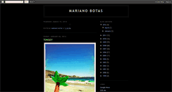 Desktop Screenshot of marianobotas.blogspot.com