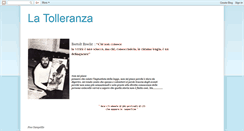 Desktop Screenshot of latolleranza.blogspot.com