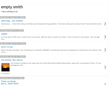 Tablet Screenshot of emptysmith.blogspot.com