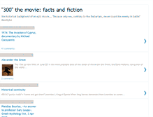 Tablet Screenshot of 300movie.blogspot.com
