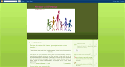Desktop Screenshot of abracaradiferenca.blogspot.com