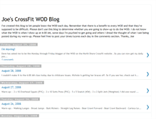 Tablet Screenshot of joecrossfit.blogspot.com