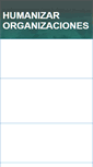 Mobile Screenshot of humanizarorganizaciones.blogspot.com