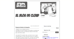 Desktop Screenshot of elblogdecloud.blogspot.com