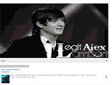 Tablet Screenshot of legitalexlambert.blogspot.com