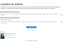 Tablet Screenshot of juntaderodesombras.blogspot.com