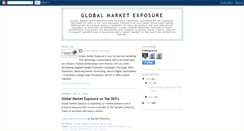 Desktop Screenshot of globalmarketexposure.blogspot.com