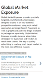 Mobile Screenshot of globalmarketexposure.blogspot.com