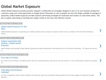 Tablet Screenshot of globalmarketexposure.blogspot.com