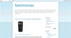 Desktop Screenshot of nearinfrared-spectroscopy-chemometric.blogspot.com