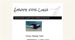 Desktop Screenshot of gropeforluna.blogspot.com