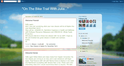Desktop Screenshot of onthebiketrailwithjulia.blogspot.com