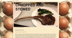 Desktop Screenshot of choppednstewed.blogspot.com