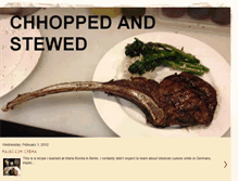 Tablet Screenshot of choppednstewed.blogspot.com