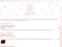 Tablet Screenshot of gaby-design.blogspot.com