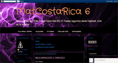 Desktop Screenshot of matcostarica6.blogspot.com