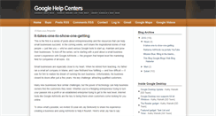 Desktop Screenshot of google-desk.blogspot.com