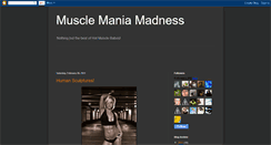 Desktop Screenshot of musclemaniamadness.blogspot.com