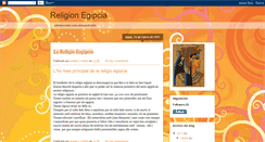 Desktop Screenshot of lareligionegipcia.blogspot.com