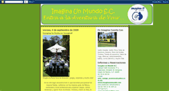 Desktop Screenshot of imaginaunmundosc.blogspot.com