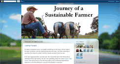 Desktop Screenshot of journeyofasustainablefarmer.blogspot.com