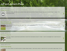 Tablet Screenshot of jeffandjamiesplace.blogspot.com