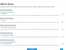 Tablet Screenshot of bolme-duvar.blogspot.com