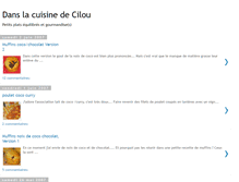 Tablet Screenshot of danslacuisinedecilou.blogspot.com