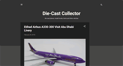 Desktop Screenshot of diecastcollectorz.blogspot.com