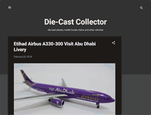 Tablet Screenshot of diecastcollectorz.blogspot.com